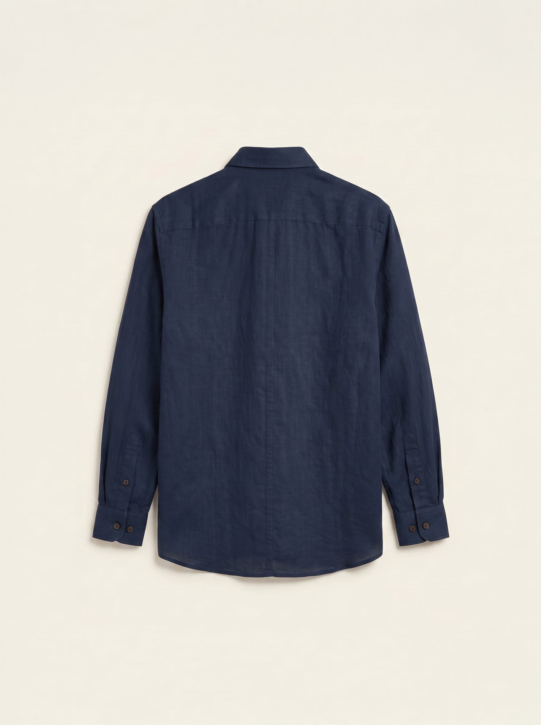 Étienne French Linen Shirt (Blue Navy)