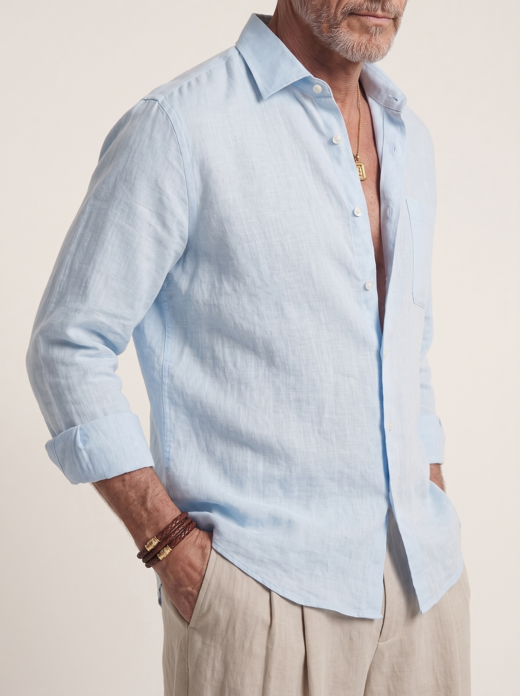 Étienne French Linen Shirt