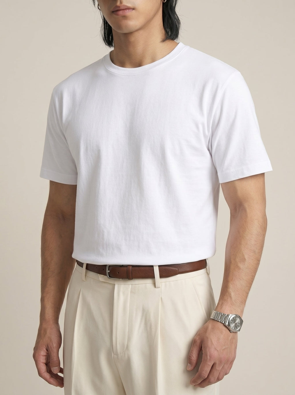 Lucien Mercerised Cotton Tee