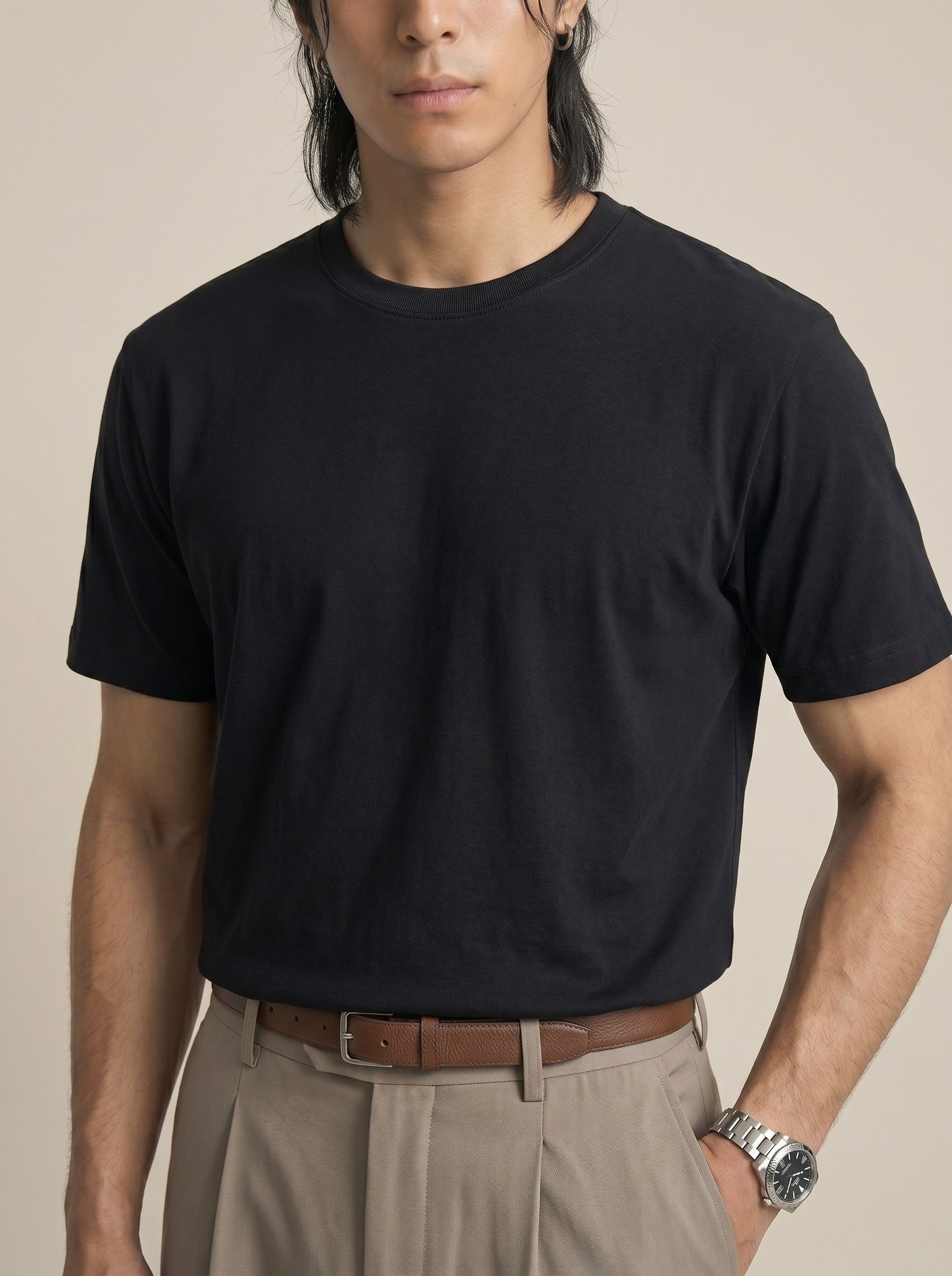 Lucien Mercerised Cotton Tee
