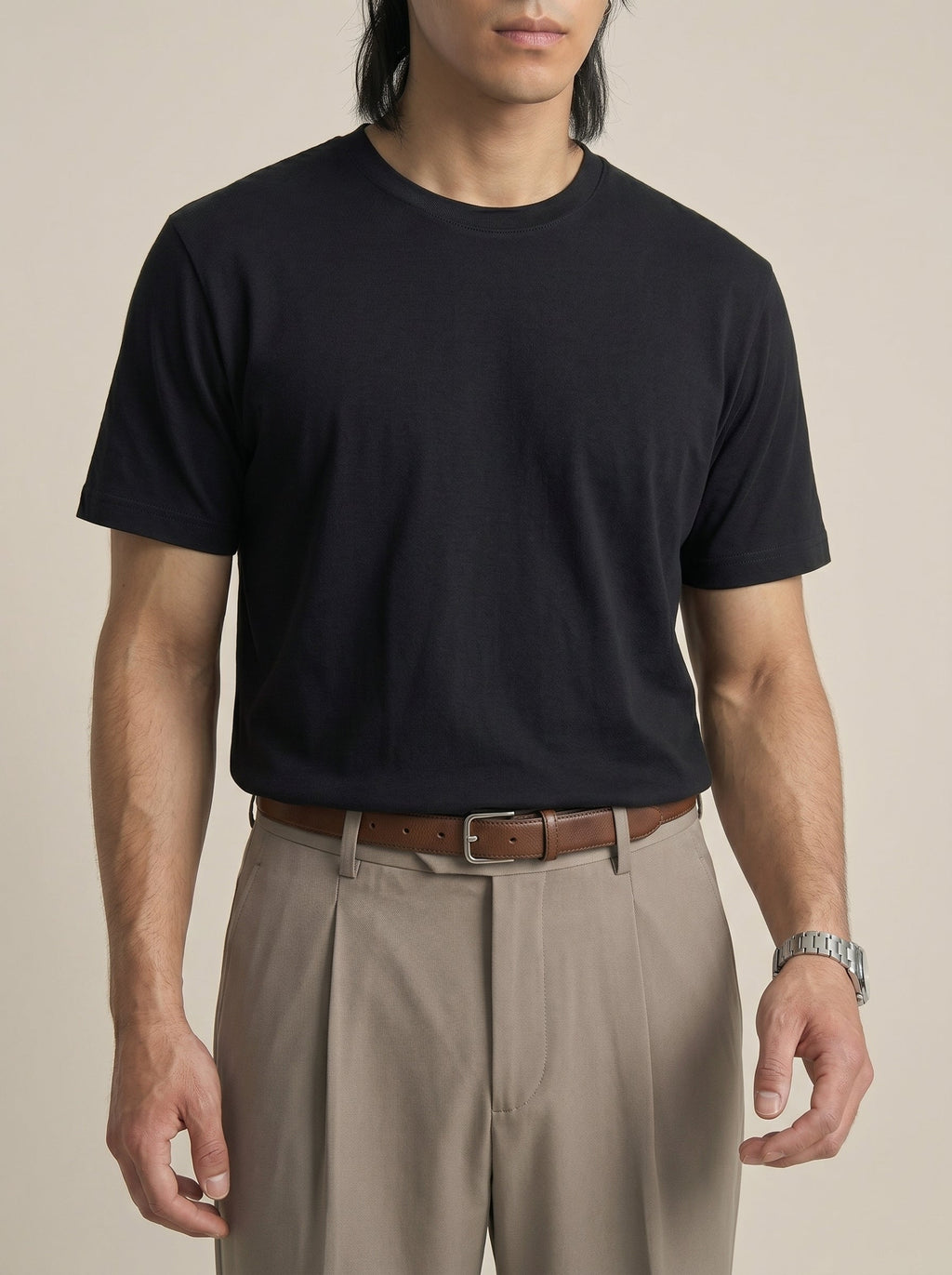 Lucien Mercerised Cotton Tee