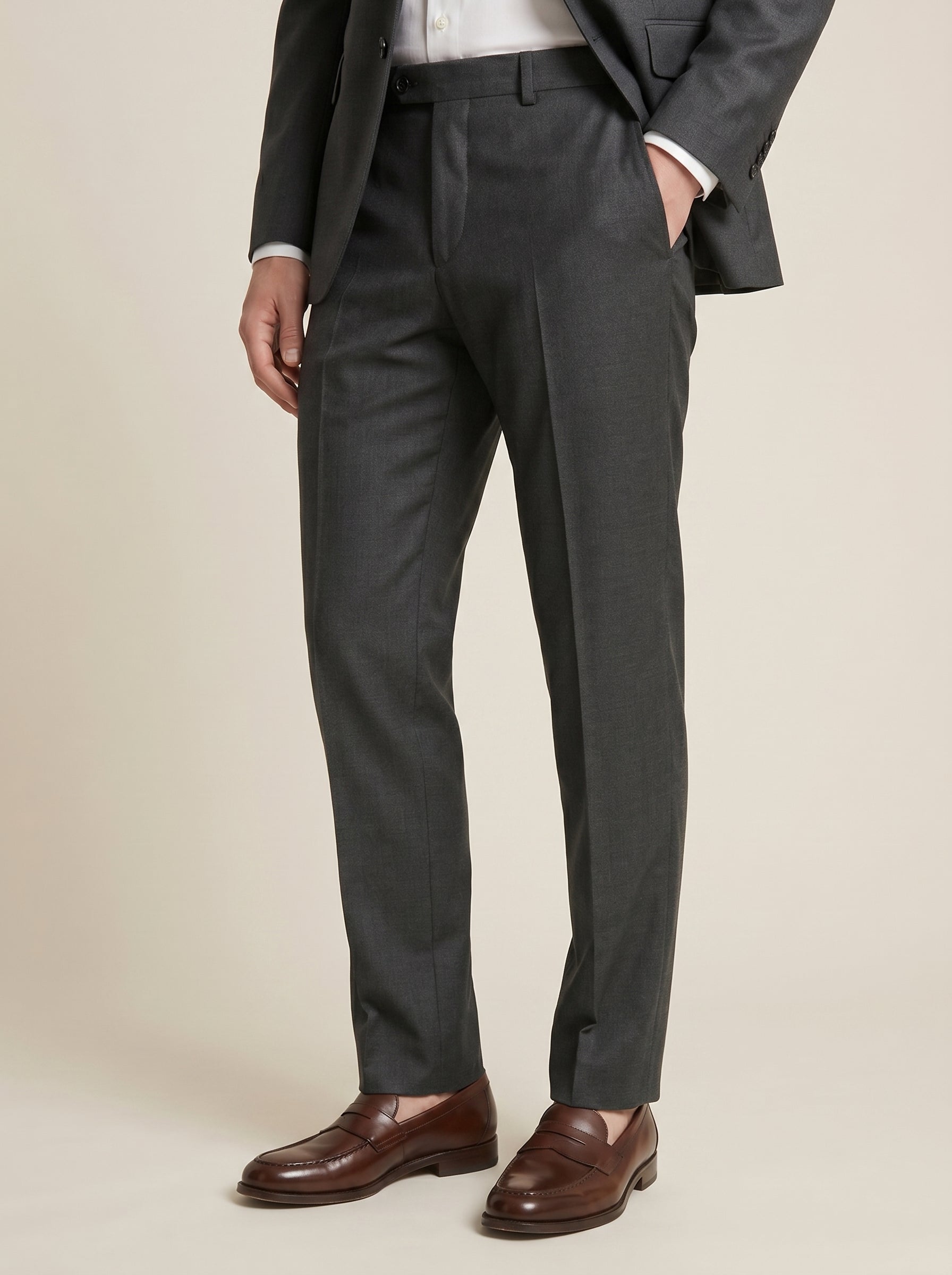 Valen Super 130s Wool Trousers