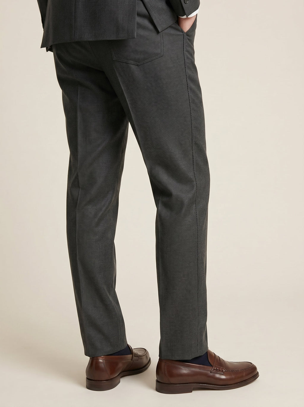 Valen Super 130s Wool Trousers