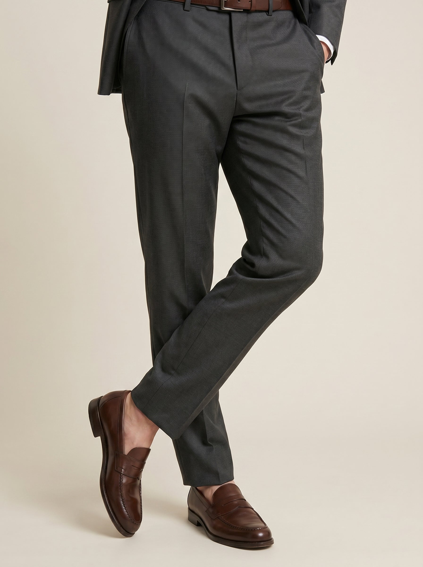 Valen Super 130s Wool Trousers
