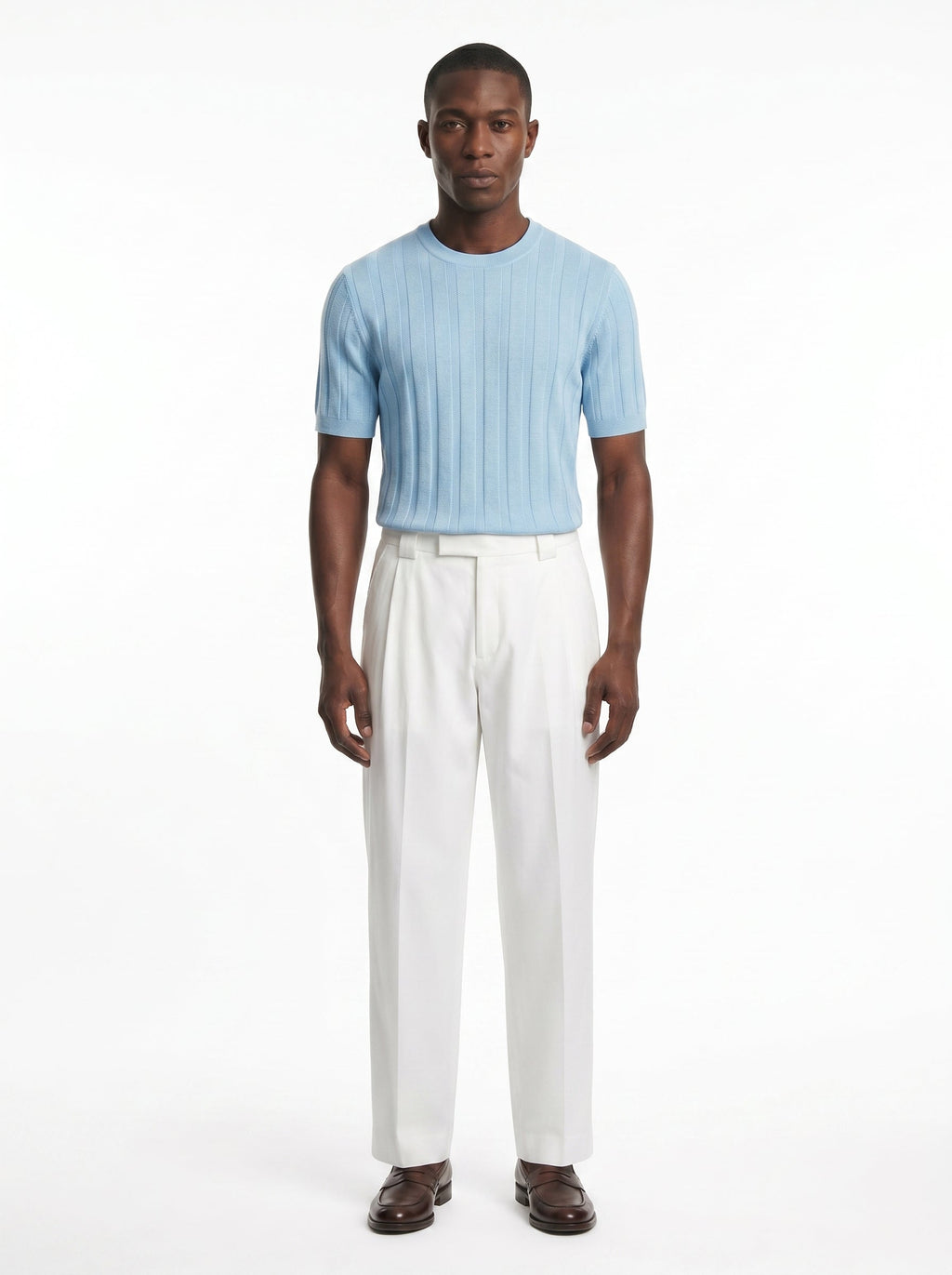 Alden Vertical - Knit Tee