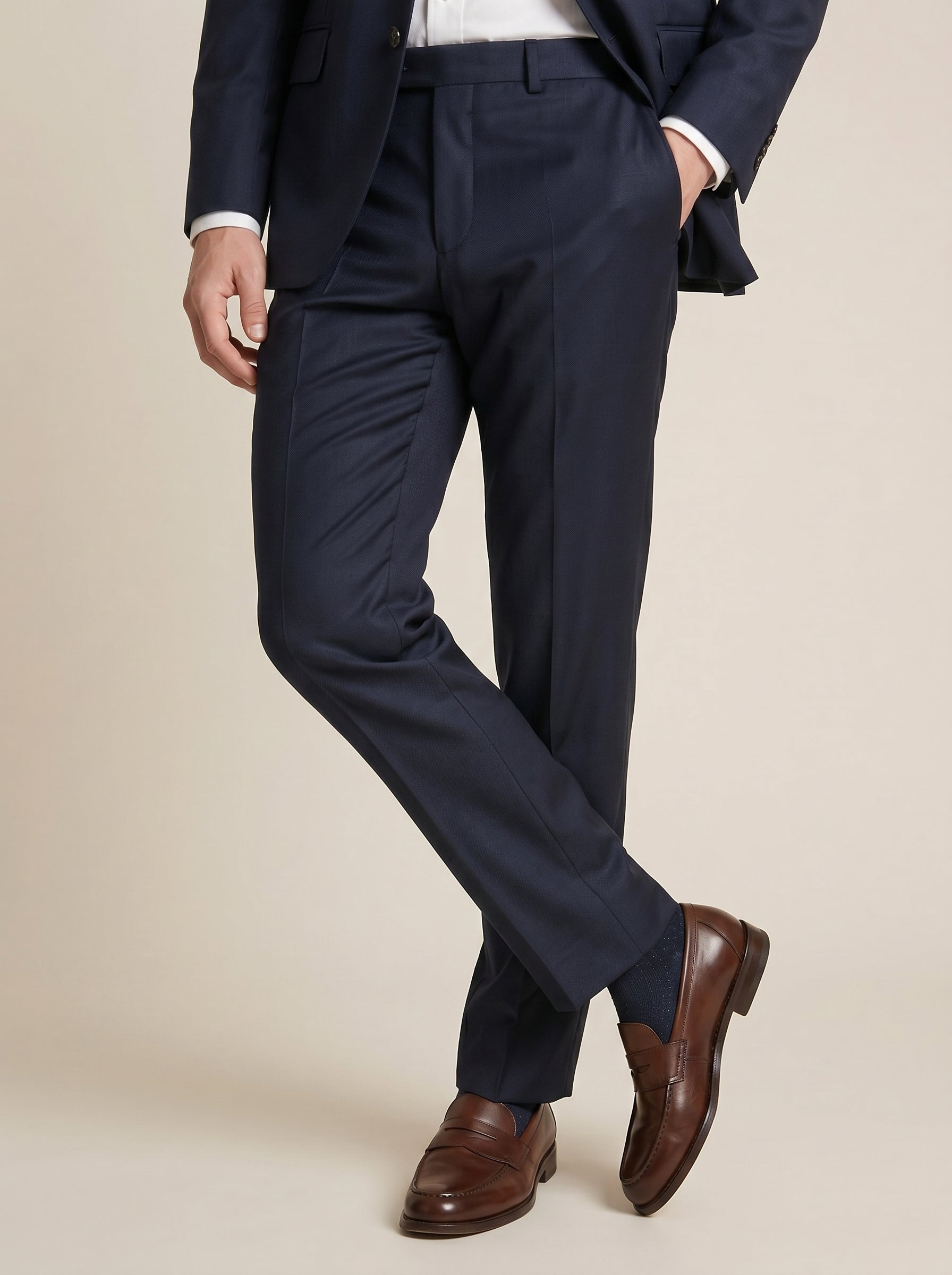 Valen Super 130s Wool Trousers