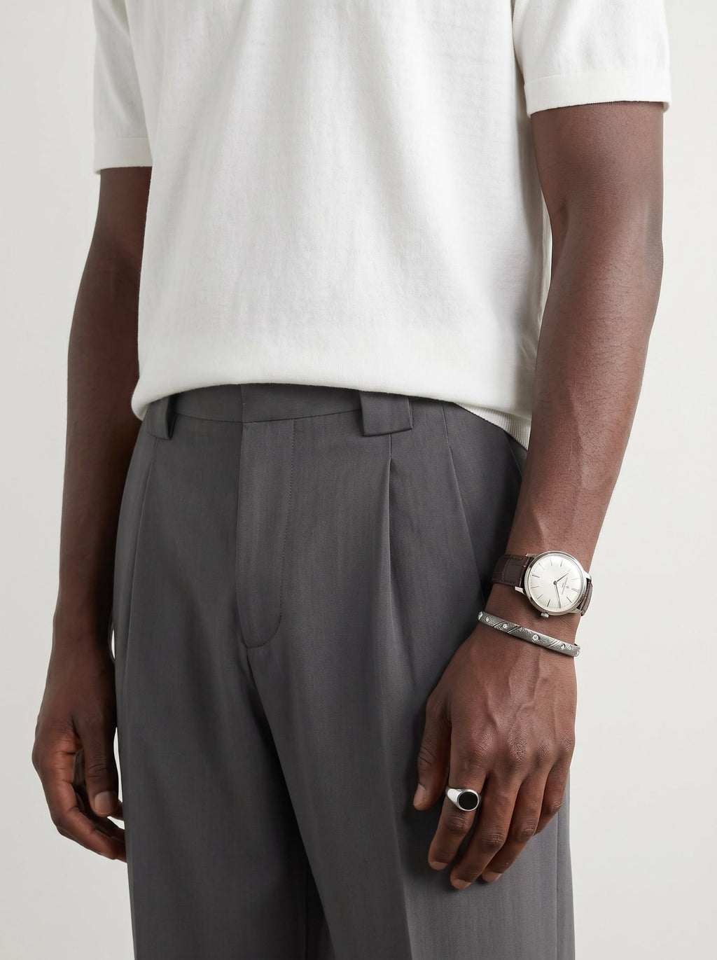 Arden Cotton-Lyocell Tailored Trousers