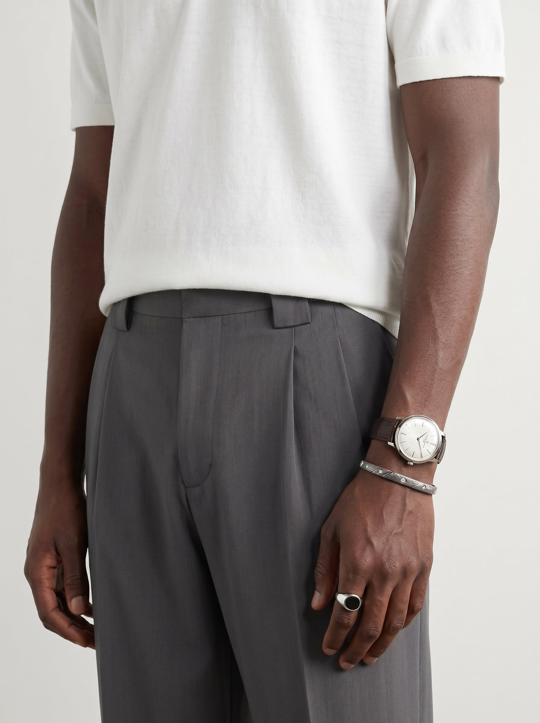 Arden Cotton-Lyocell Tailored Trousers