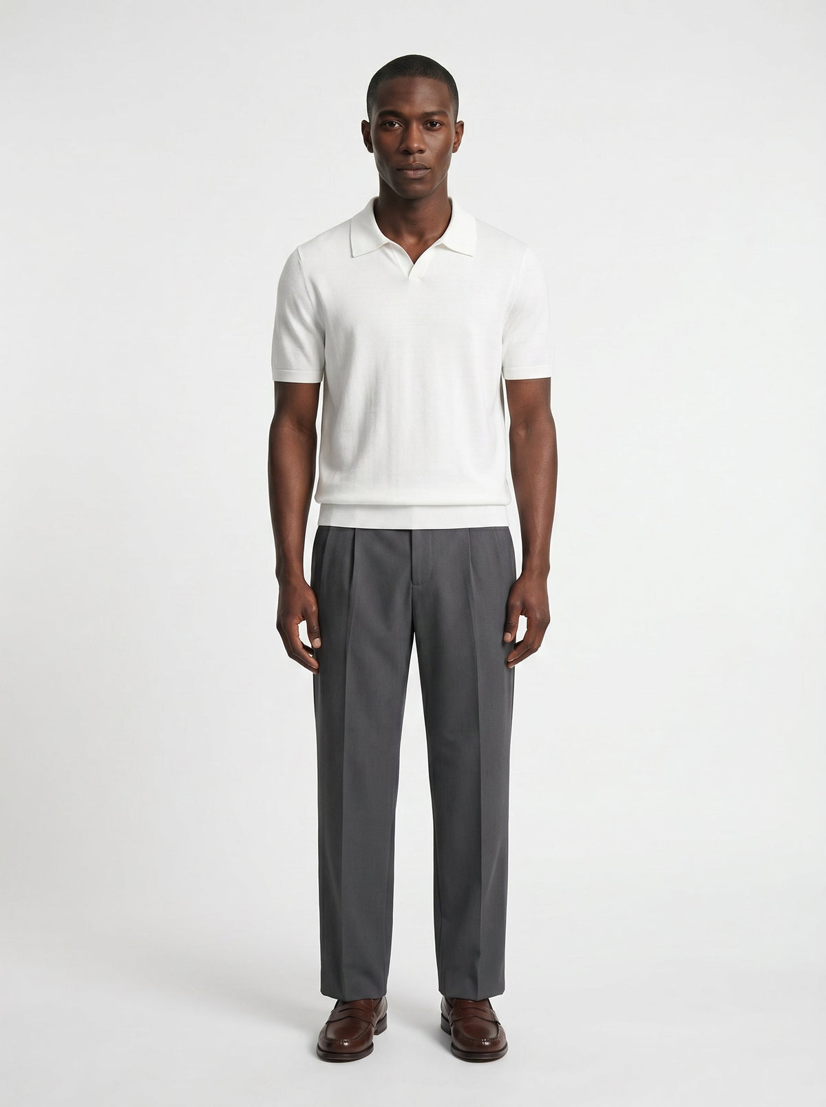 Arden Cotton-Lyocell Tailored Trousers