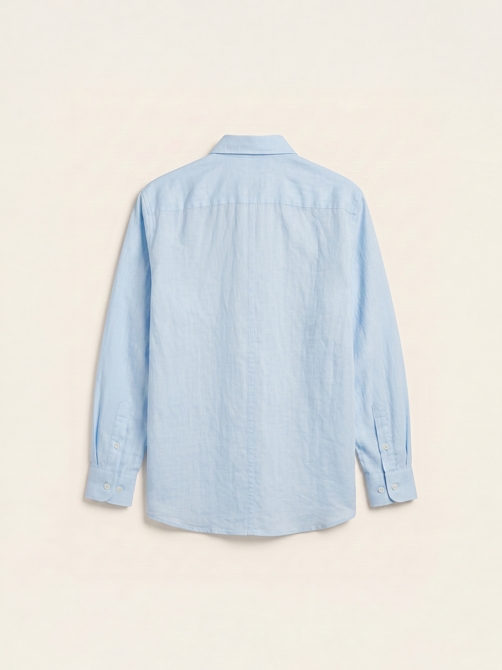 Étienne French Linen Shirt (Sky Blue)