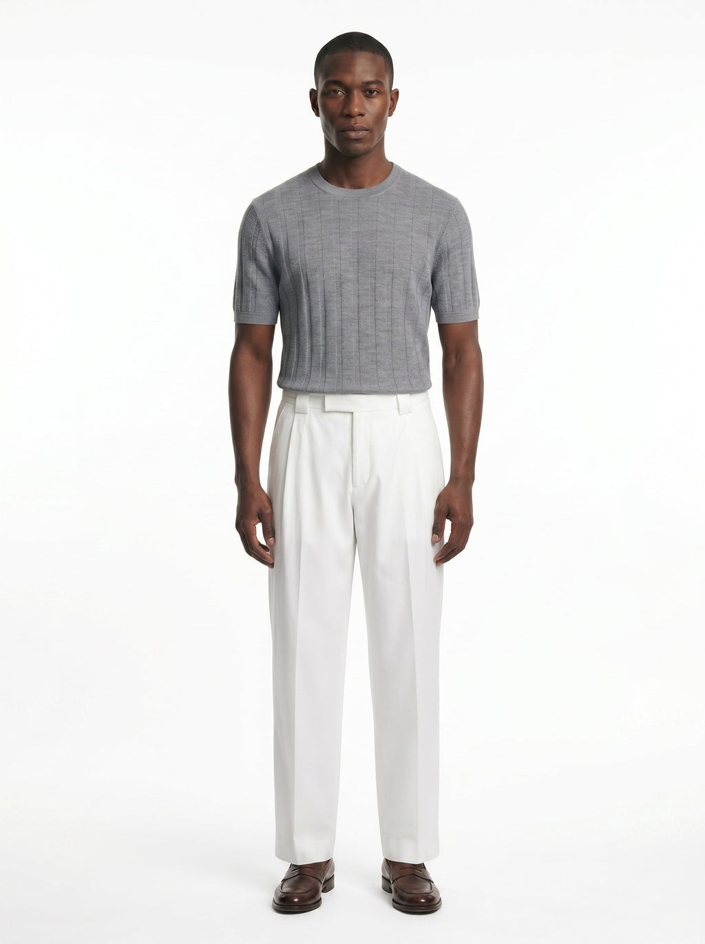 Alden Vertical - Knit Tee