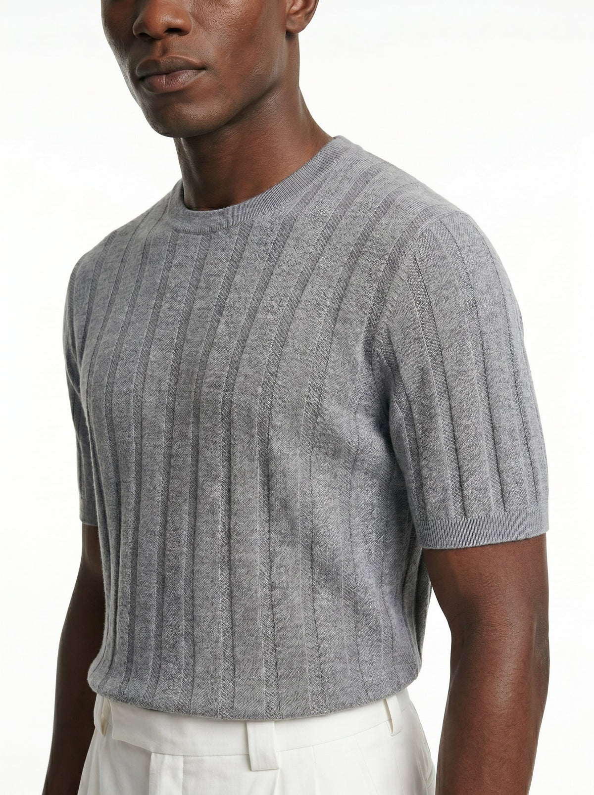 Alden Vertical - Knit Tee