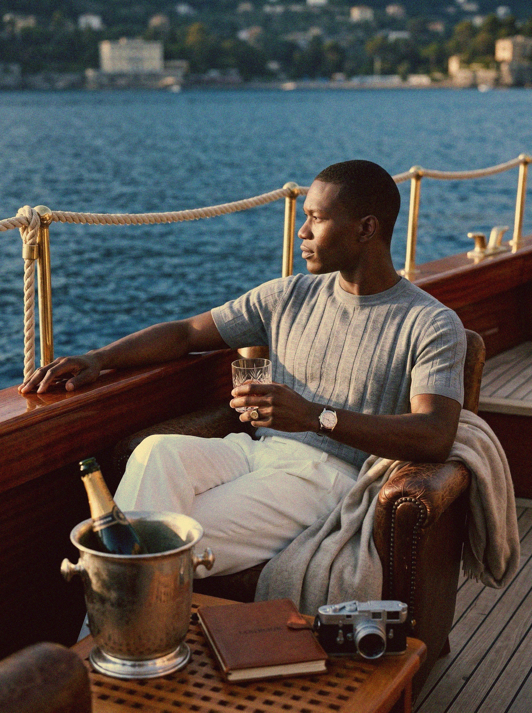 Alden Vertical - Knit Tee