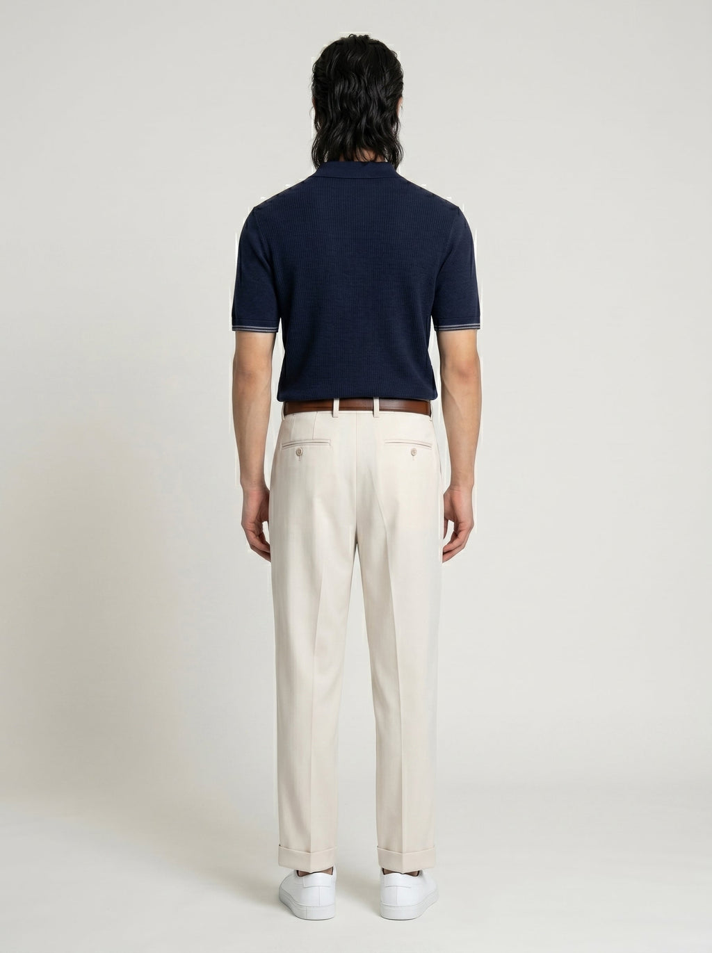 Armand Textured Knit Polo