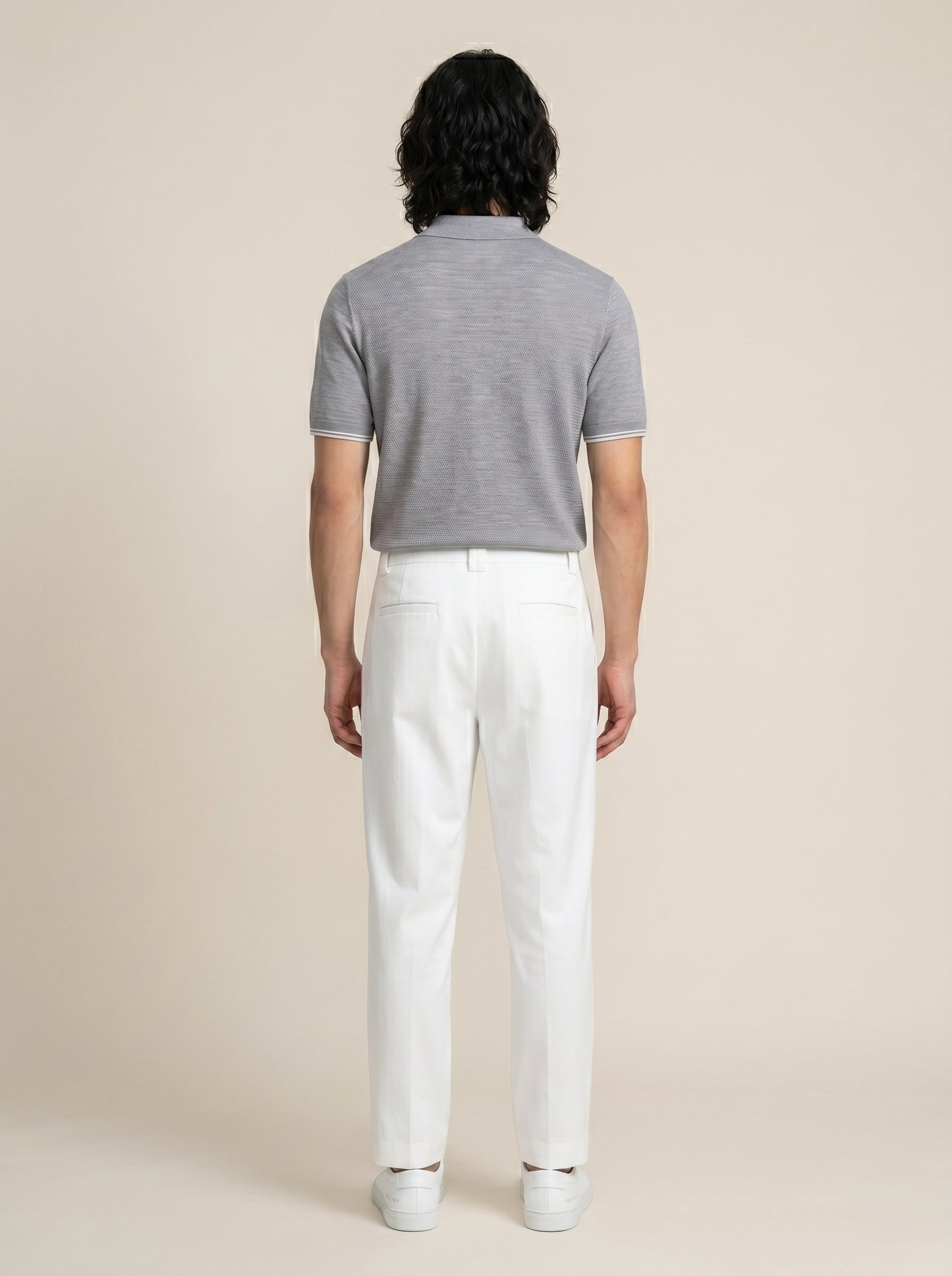 Armand Textured Knit Polo