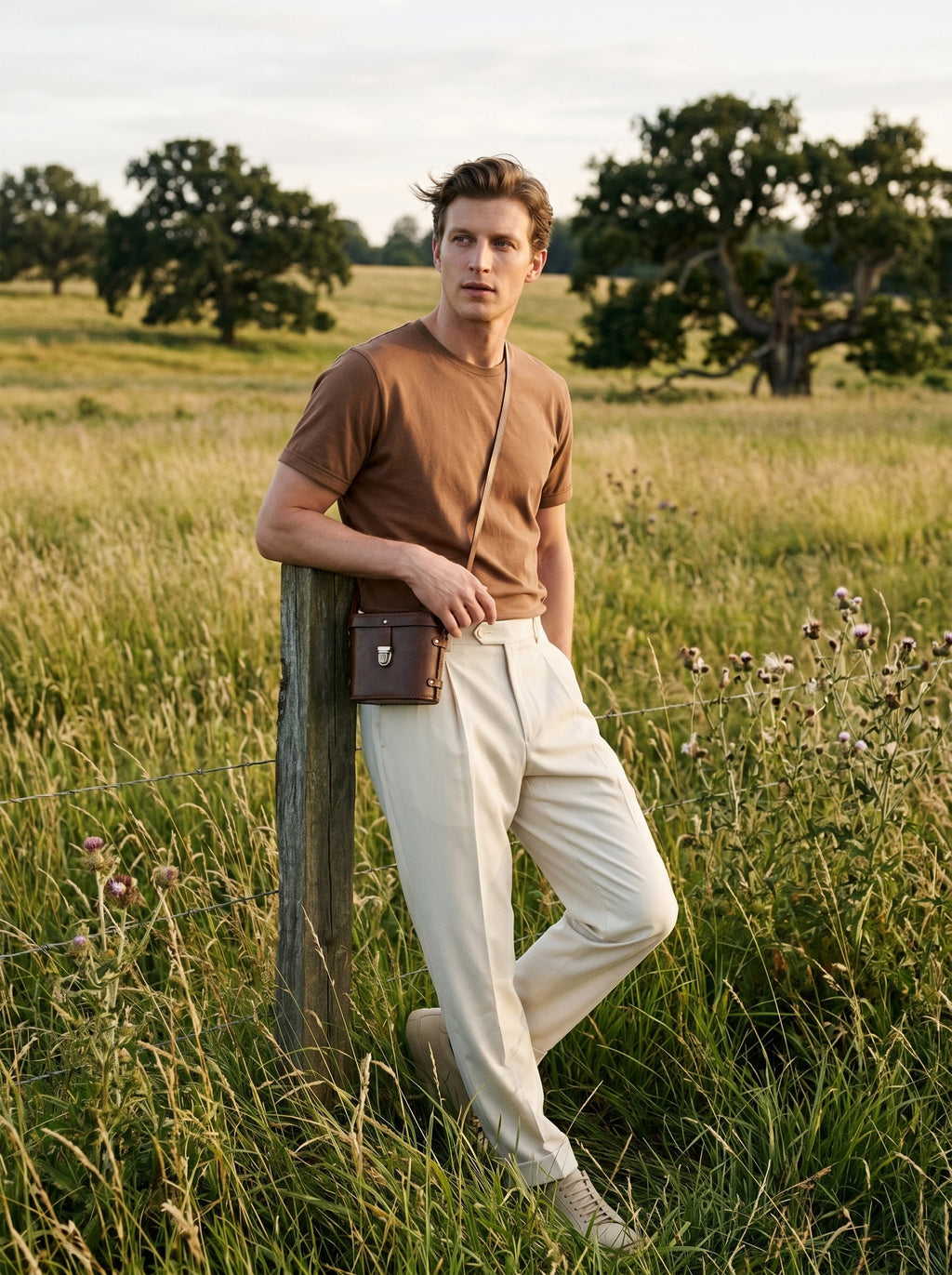 Marcel Cotton-Silk Tee