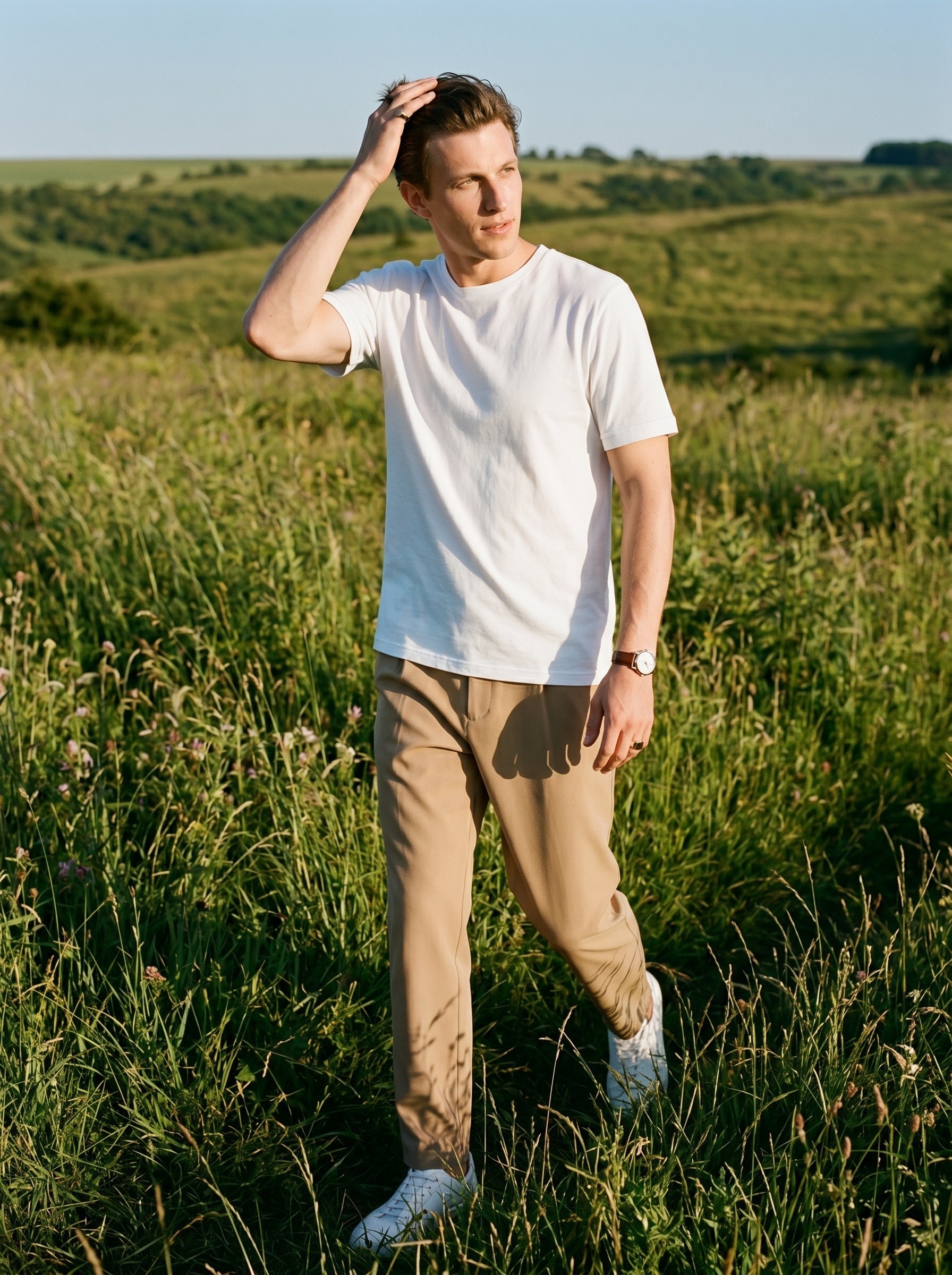 Marcel Cotton-Silk Tee