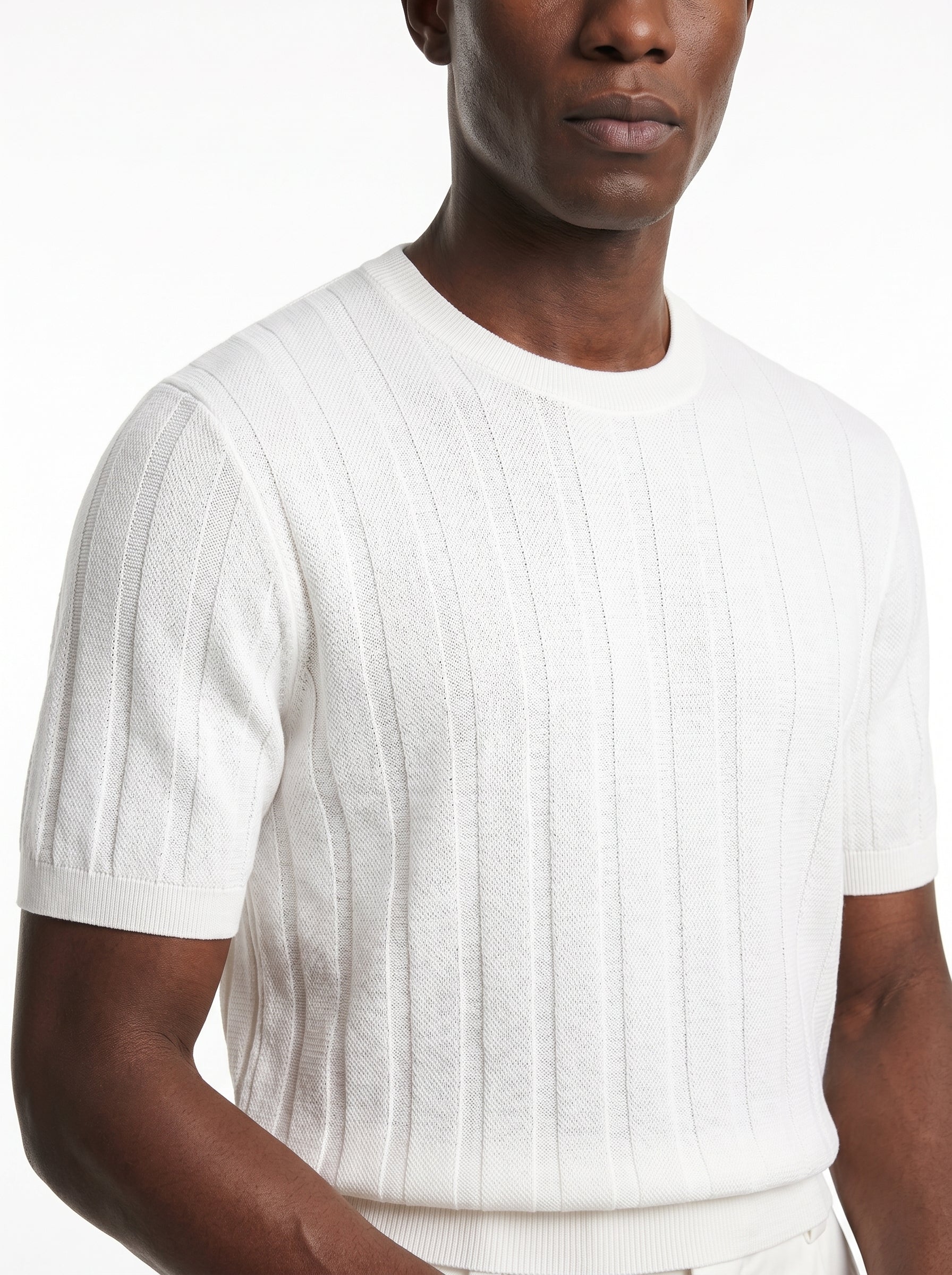 Alden Vertical - Knit Tee