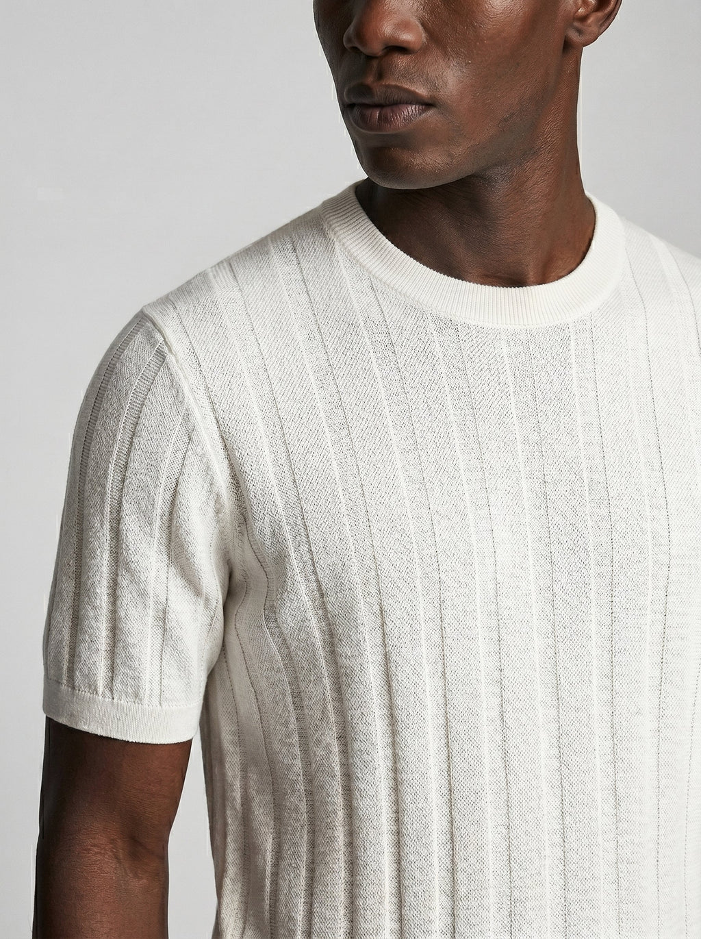Alden Vertical - Knit Tee