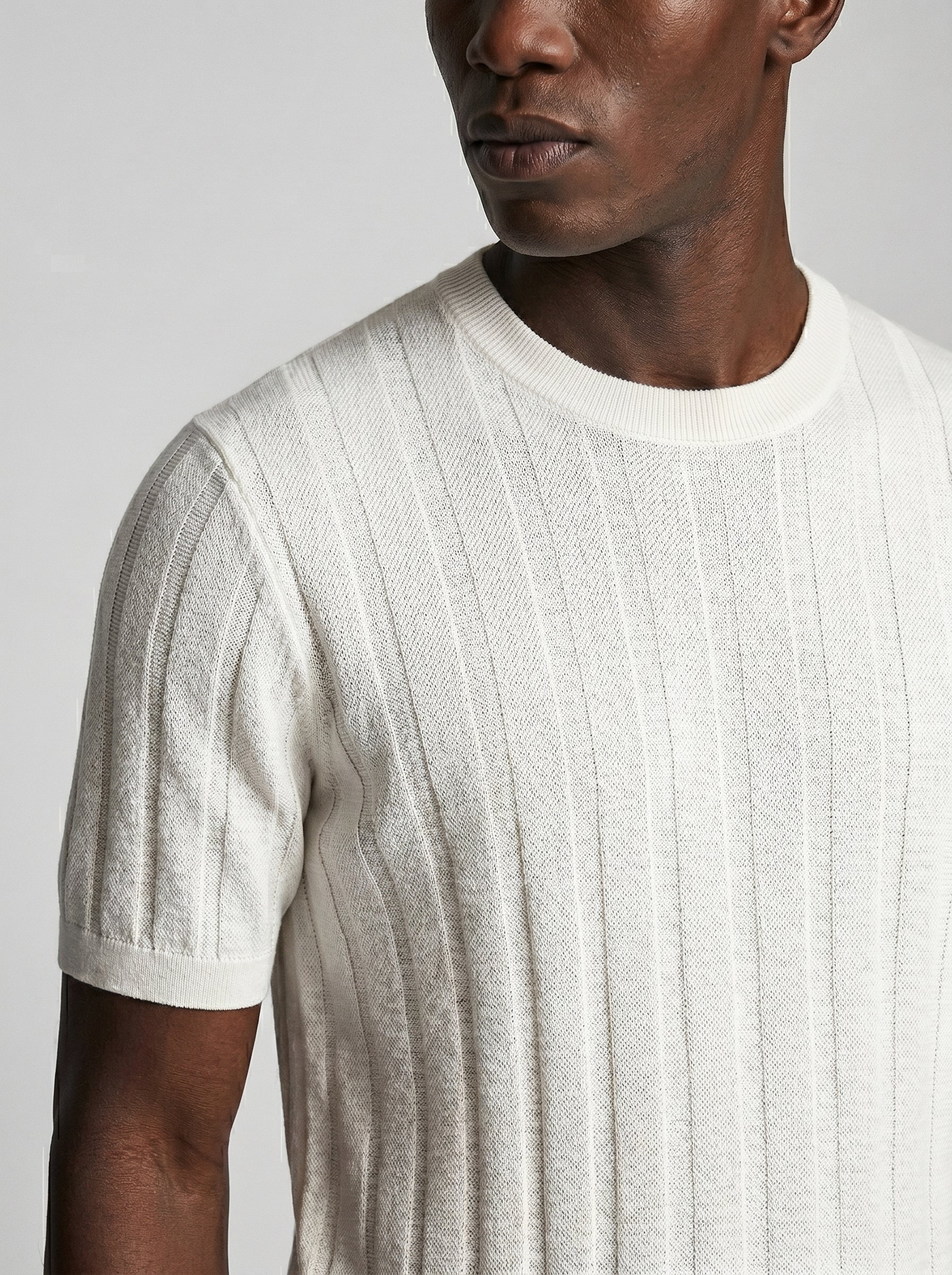 Alden Vertical - Knit Tee
