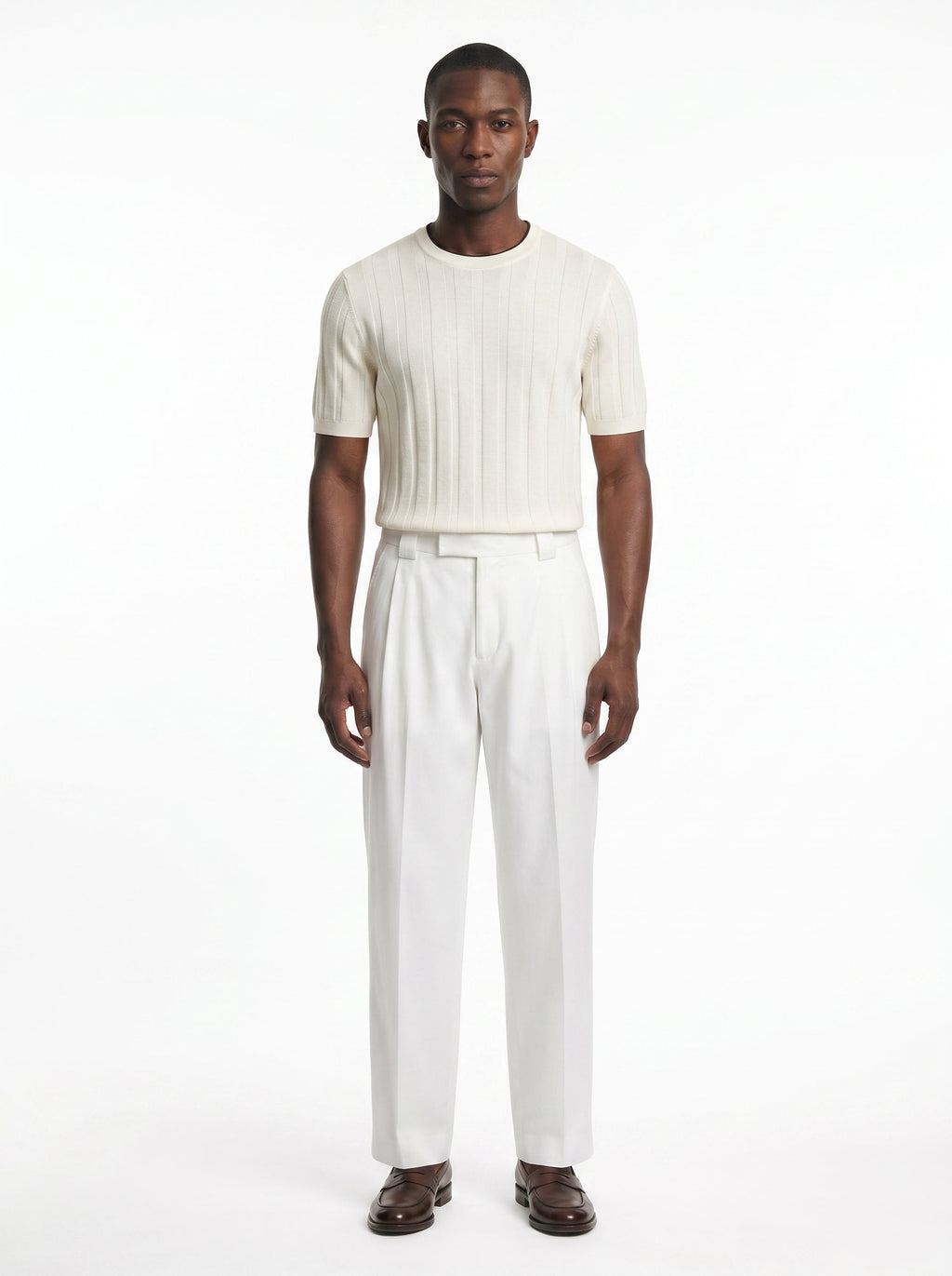 Alden Vertical - Knit Tee