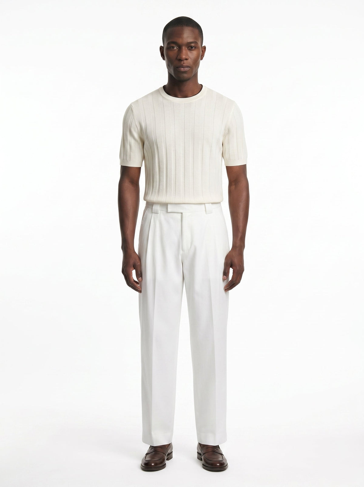 Alden Vertical - Knit Tee