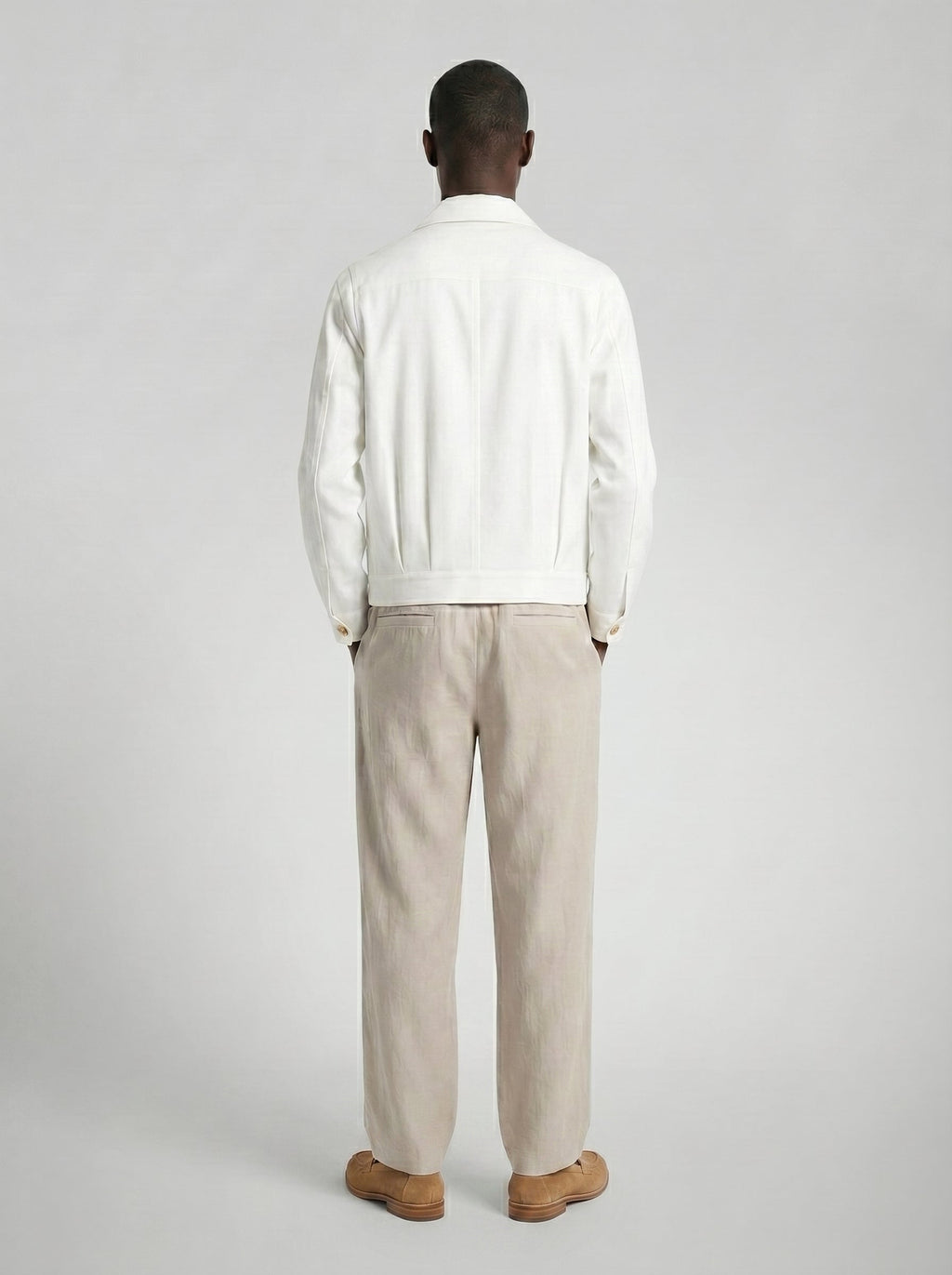 Gaspard Relaxed Pleated Trousers