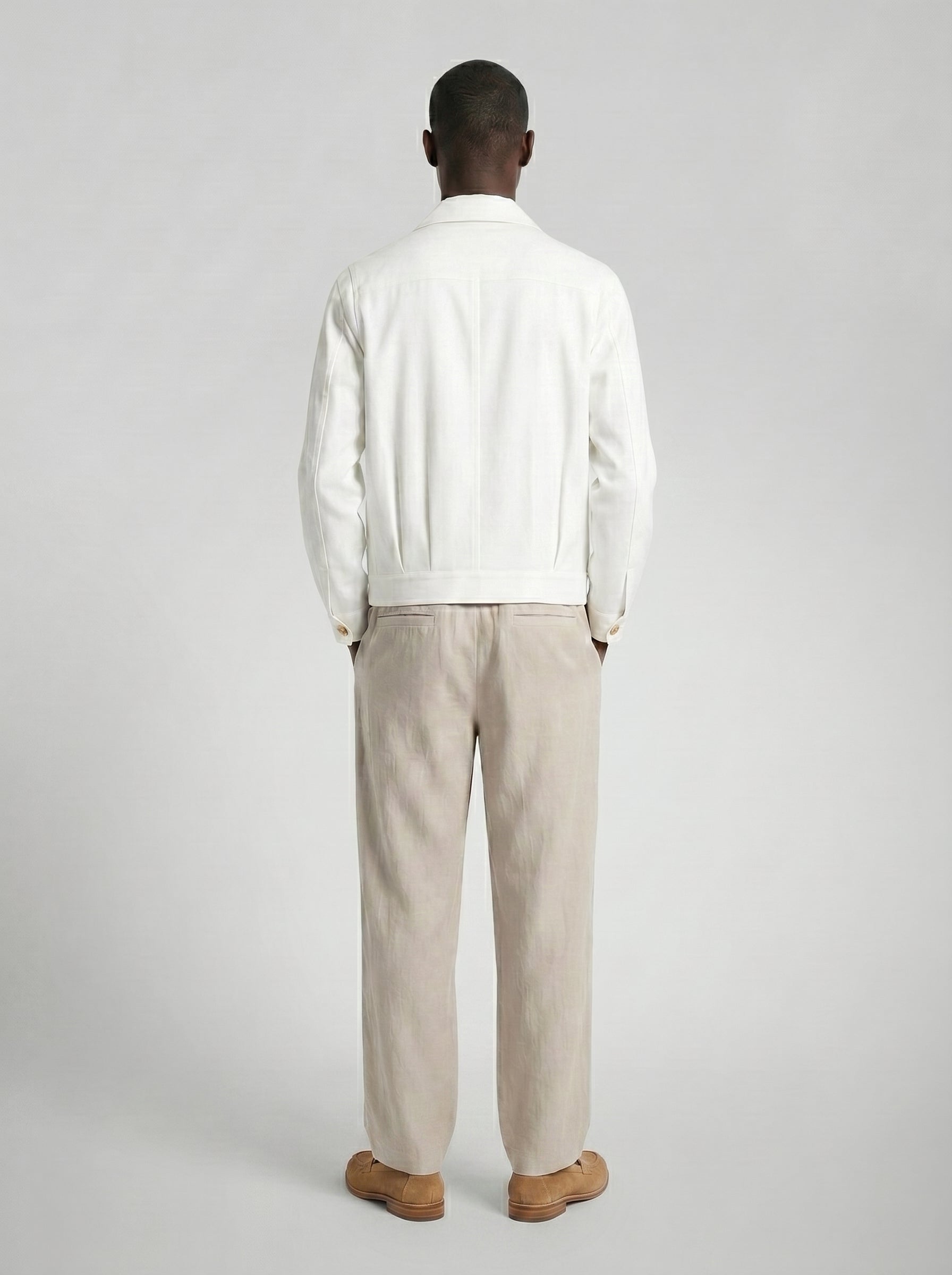 Gaspard Relaxed Pleated Trousers